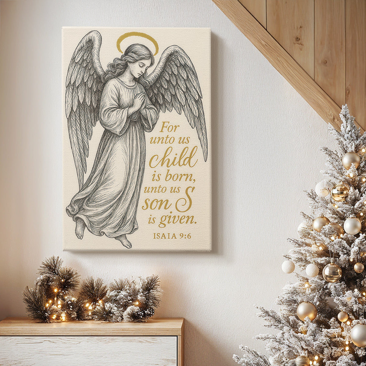 Chapel of Golden Serenade - Canvas Art Print