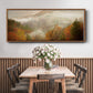 Photography Study Autumn Mist - Floater Framed Canvas Print