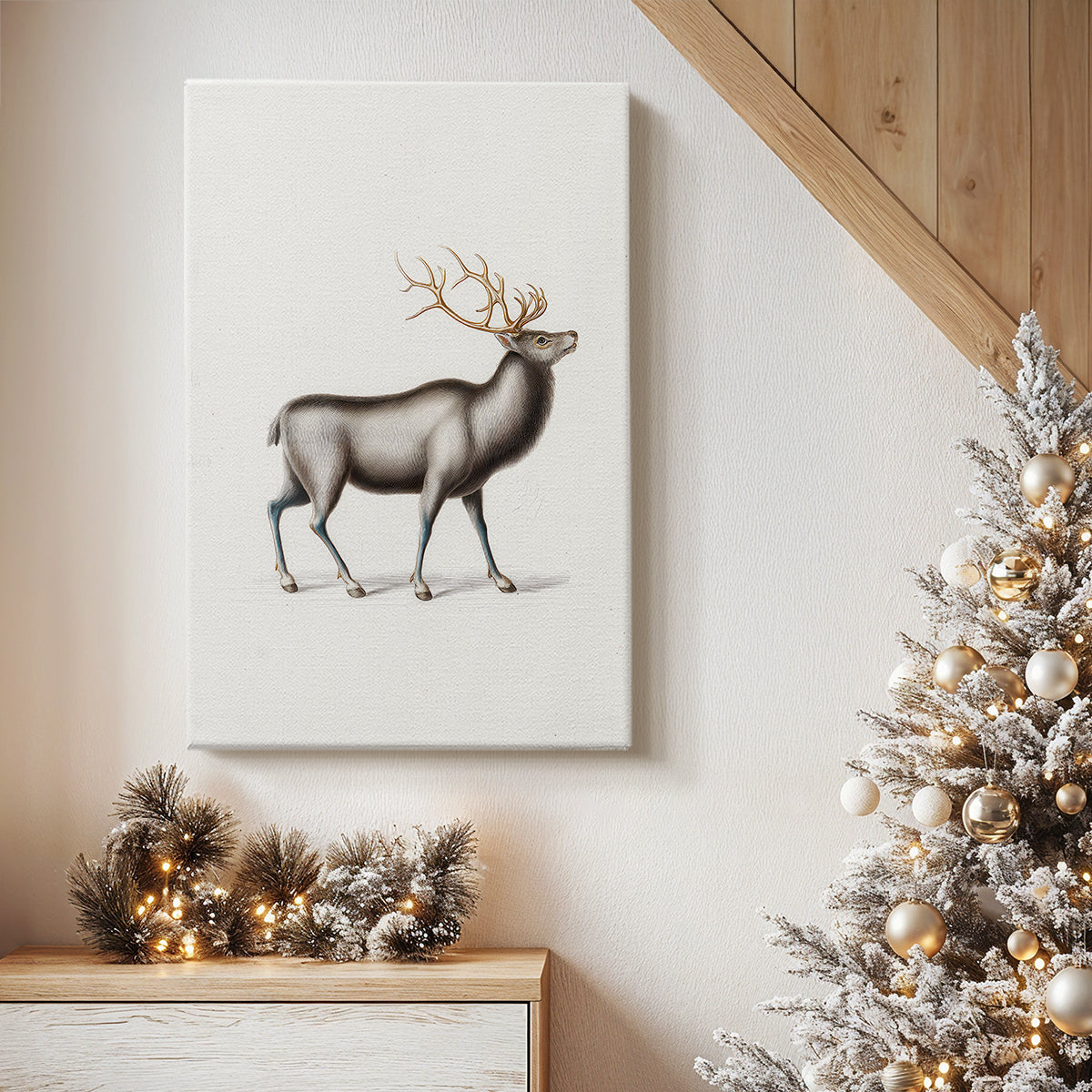 Silver Blessing - Canvas Art Print