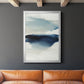 Waves I - Modern Framed Canvas Print