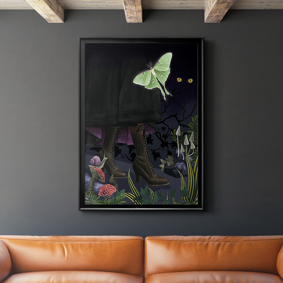 Hallowed Forest I -  Framed Canvas Print