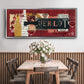 Merlot - Floater Framed Canvas Print