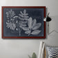 Foliage on Navy V Premium Framed Canvas- Ready to Hang