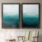 Drifting Sea I - Premium Framed Canvas 2 Piece Set - Ready to Hang