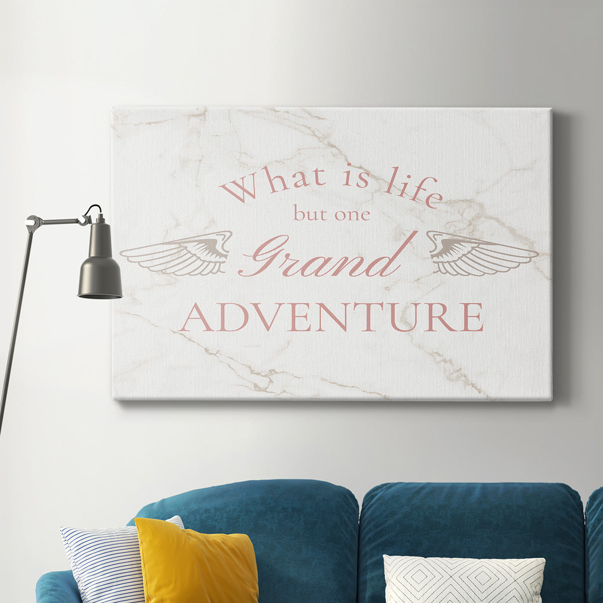 What is Life Premium Gallery Wrapped Canvas - Ready to Hang