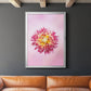 Exotic Flower Burst I - Modern Framed Canvas Print