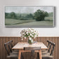 Soft Green Landscape II - Floater Framed Canvas Print