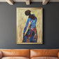 Woman Strong IV - Modern Framed Canvas Print