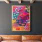 Vivaciously Changing I - Modern Framed Canvas Print