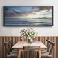 Island Calm - Floater Framed Canvas Print