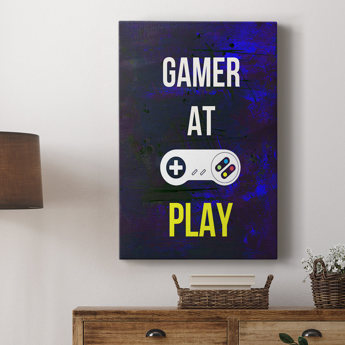 Gamer at Play VI - Canvas Art Print