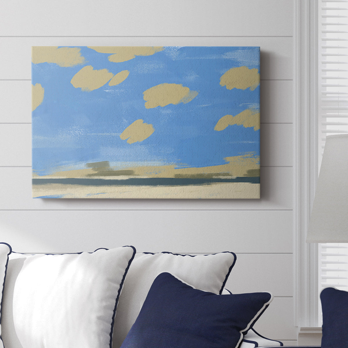 Textured Beachscape II - Canvas Art Print