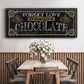 Chocolate - Floater Framed Canvas Print