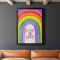 Love Loudly Collection B - Modern Framed Canvas Print