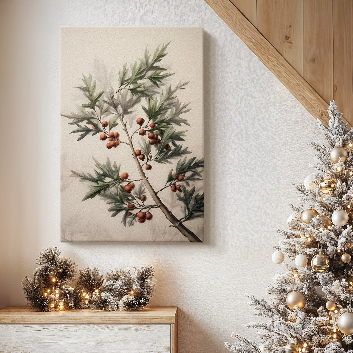 Sugar Bells at Midnight - Canvas Art Print