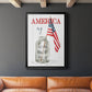 America My Home Sweet Home - Modern Framed Canvas Print