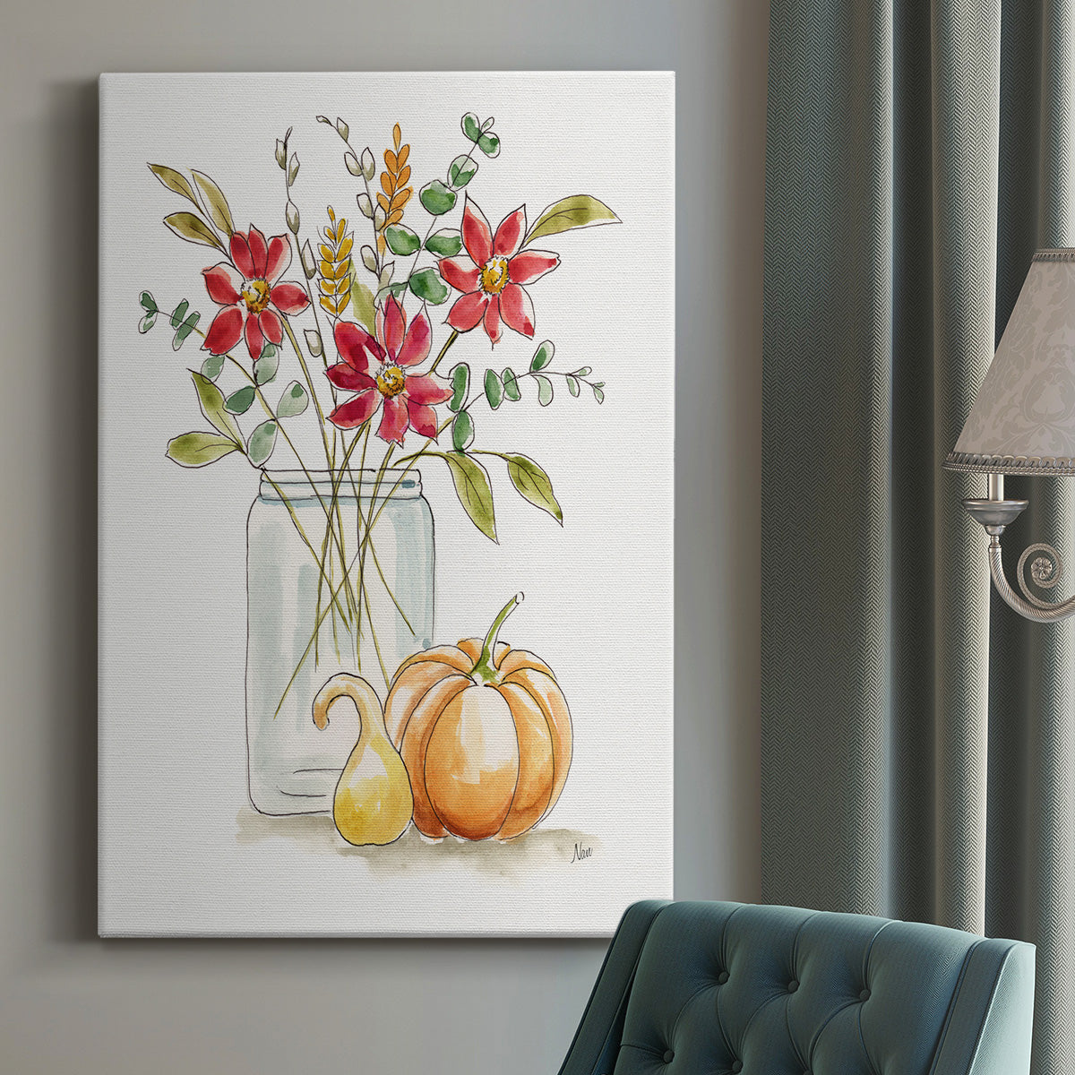 Simple Harvest I Premium Gallery Wrapped Canvas - Ready to Hang