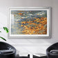 Autumn Creek - Modern Framed Art Print