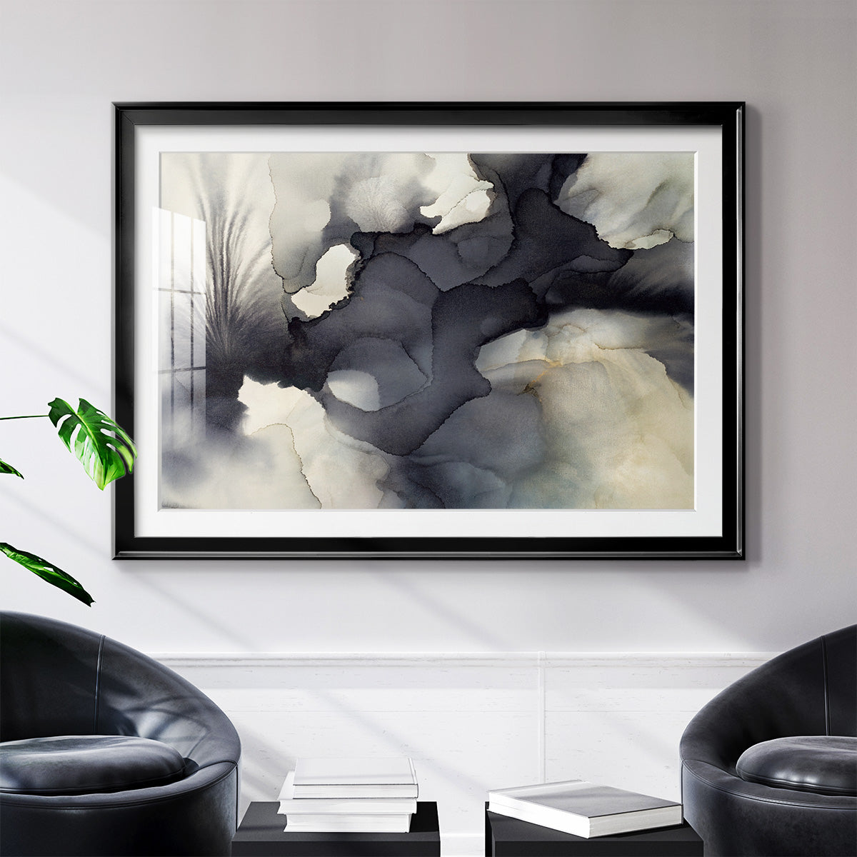 Sound & Color - Modern Framed Art Print