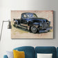 Antique Pickup II Premium Gallery Wrapped Canvas - Ready to Hang