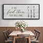 If You Feed Them - Floater Framed Canvas Print