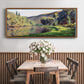 The Seine at Jeufosse, 1884 - Floater Framed Canvas Print