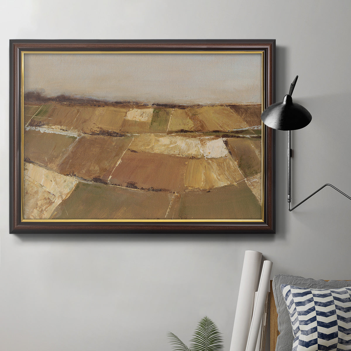 Autumn Pasture I Premium Framed Canvas- Ready to Hang