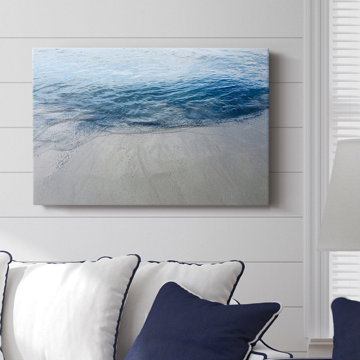 Aegean Blue Water - Canvas Art Print