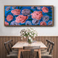 Layered Petals III - Floater Framed Canvas Print