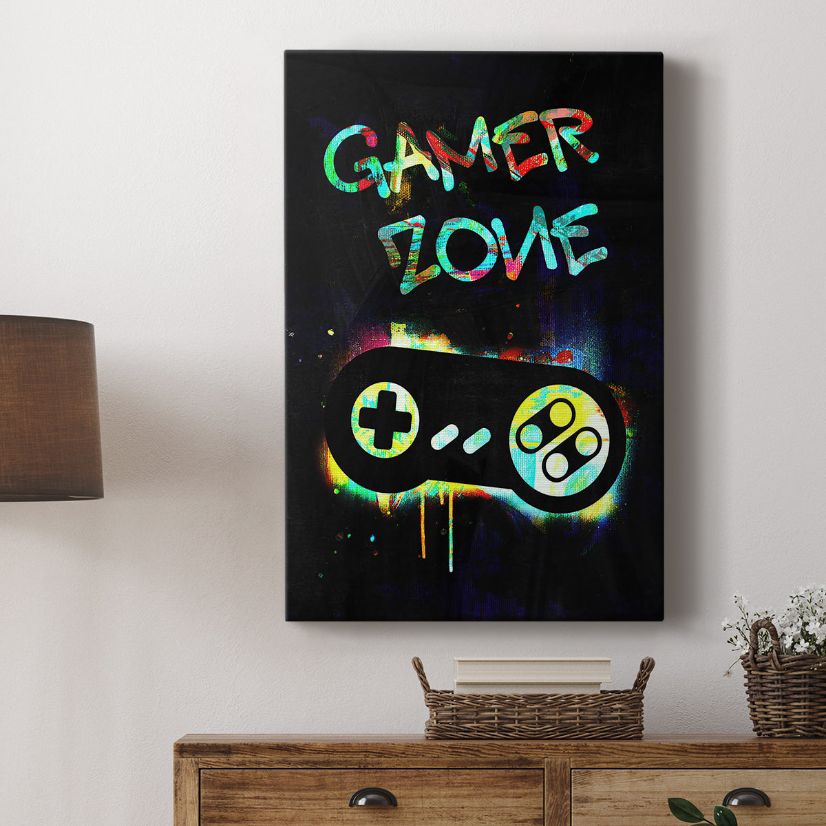 Gamer Tag IV - Canvas Art Print