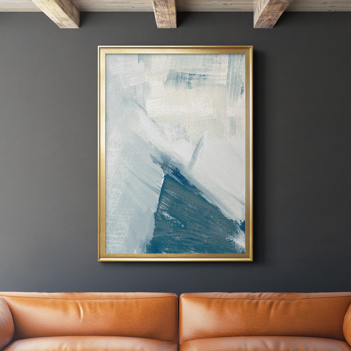 Windblown I - Modern Framed Canvas Print