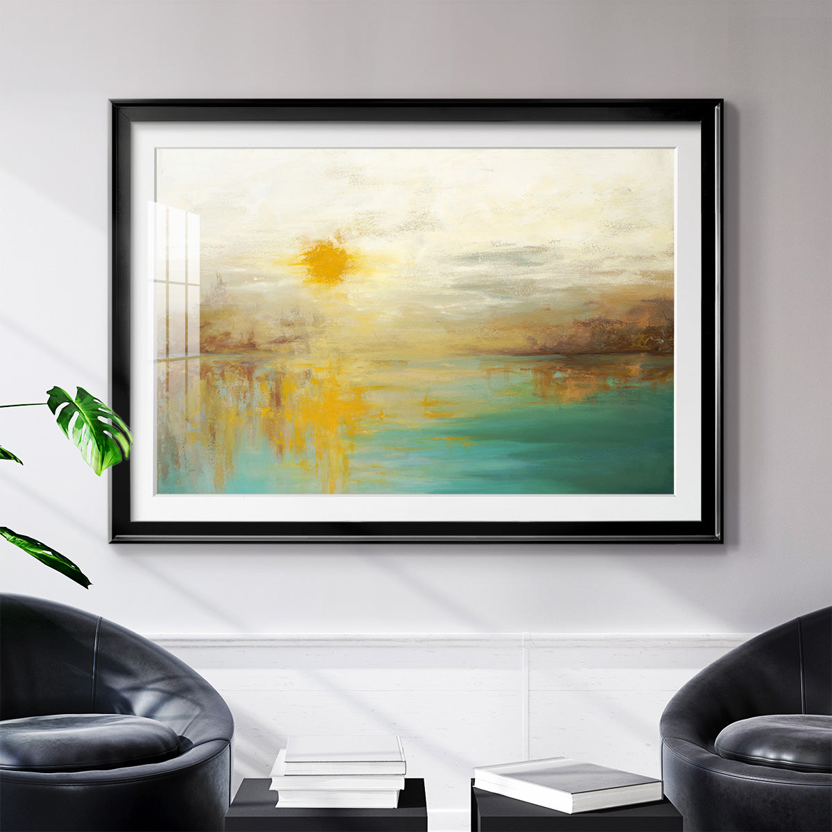 Last Day of Summer  - Modern Framed Art Print