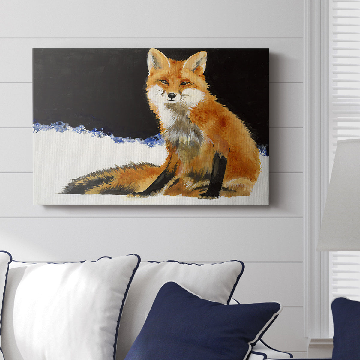 Fox - Canvas Art Print
