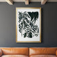 Ink Jungle II - Modern Framed Canvas Print