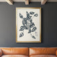 Growing Leaves IV - Modern Framed Canvas Print