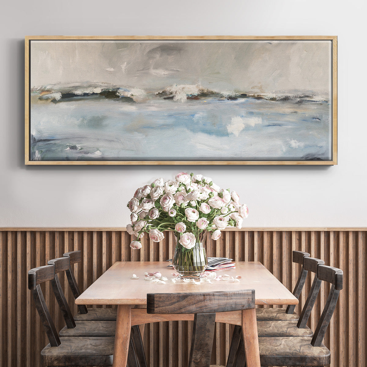 Surf Sans Turf - Floater Framed Canvas Print