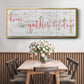 Holidays Gather - Floater Framed Canvas Print