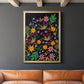 Muddled Flowers I - Modern Framed Canvas Print