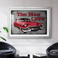 The Man Cave - Modern Framed Art Print