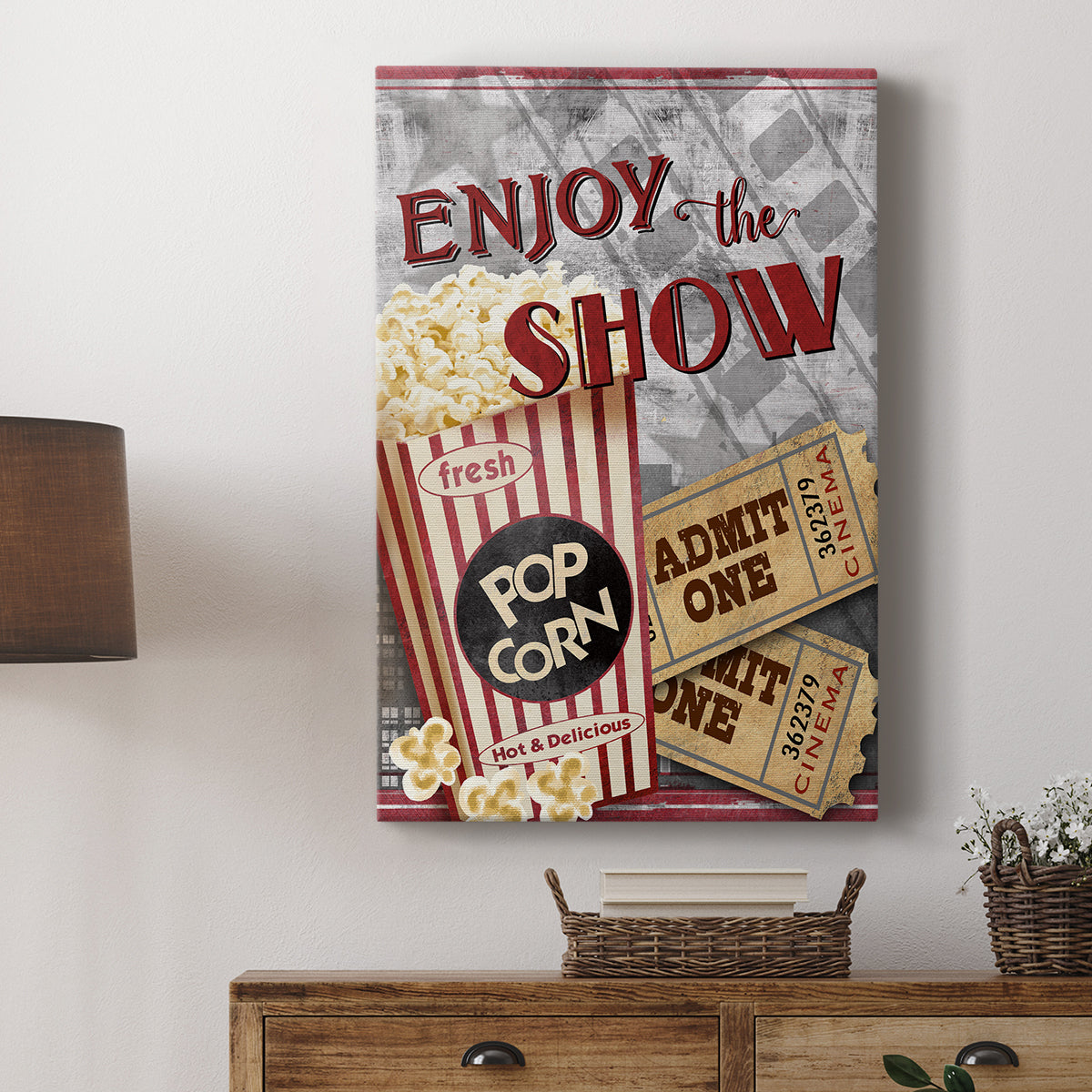 Movie Night I - Canvas Art Print