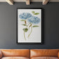 Petite Blue Hydrangea II - Modern Framed Canvas Print