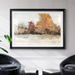 The Autumn View II - Modern Framed Art Print