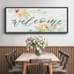 Welcome - Floater Framed Canvas Print