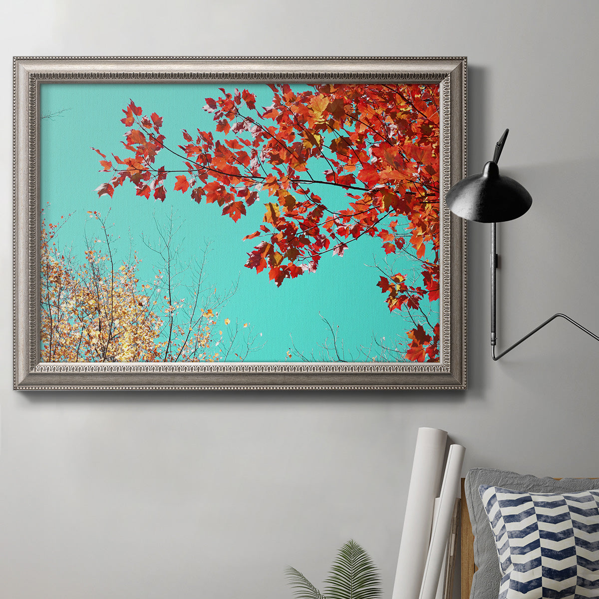 Autumn Tapestry II Premium Framed Canvas- Ready to Hang