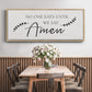 Say Amen - Floater Framed Canvas Print