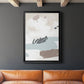 Neutral Wash II - Modern Framed Canvas Print