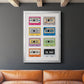 Musical Inspiration - Modern Framed Canvas Print