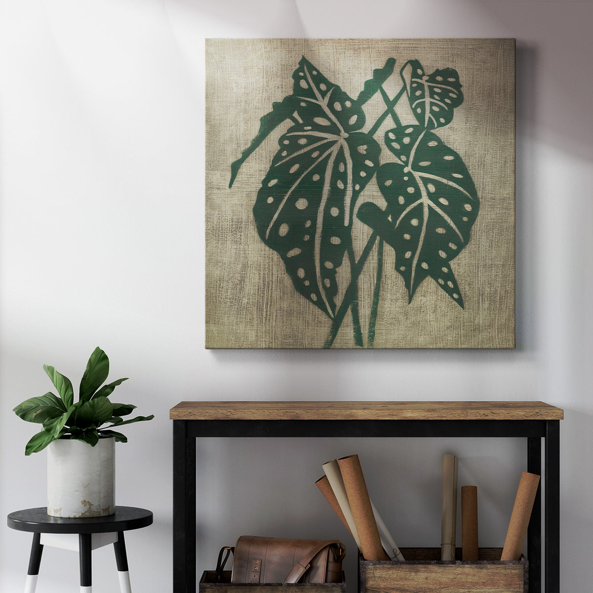 Vintage Greenery II-Premium Gallery Wrapped Canvas - Ready to Hang