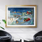 Warm Holiday Memories - Modern Framed Art Print