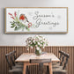 Winter Visitor Collection D - Floater Framed Canvas Print